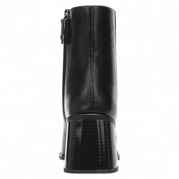 Womens Sam Edelman Leather Black Bootie - Picture 3 of 4